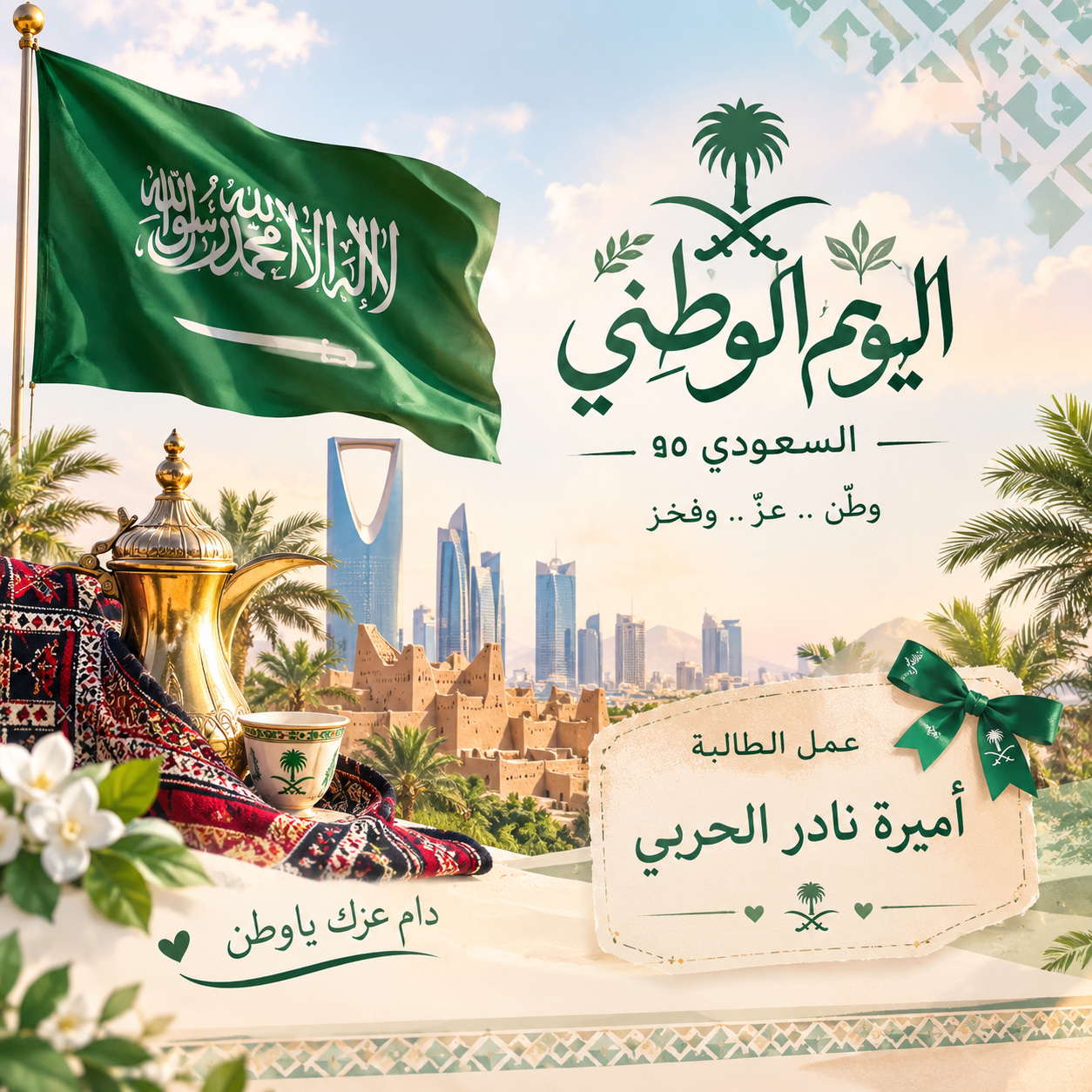 مشاركة أميرة نادر الحربي